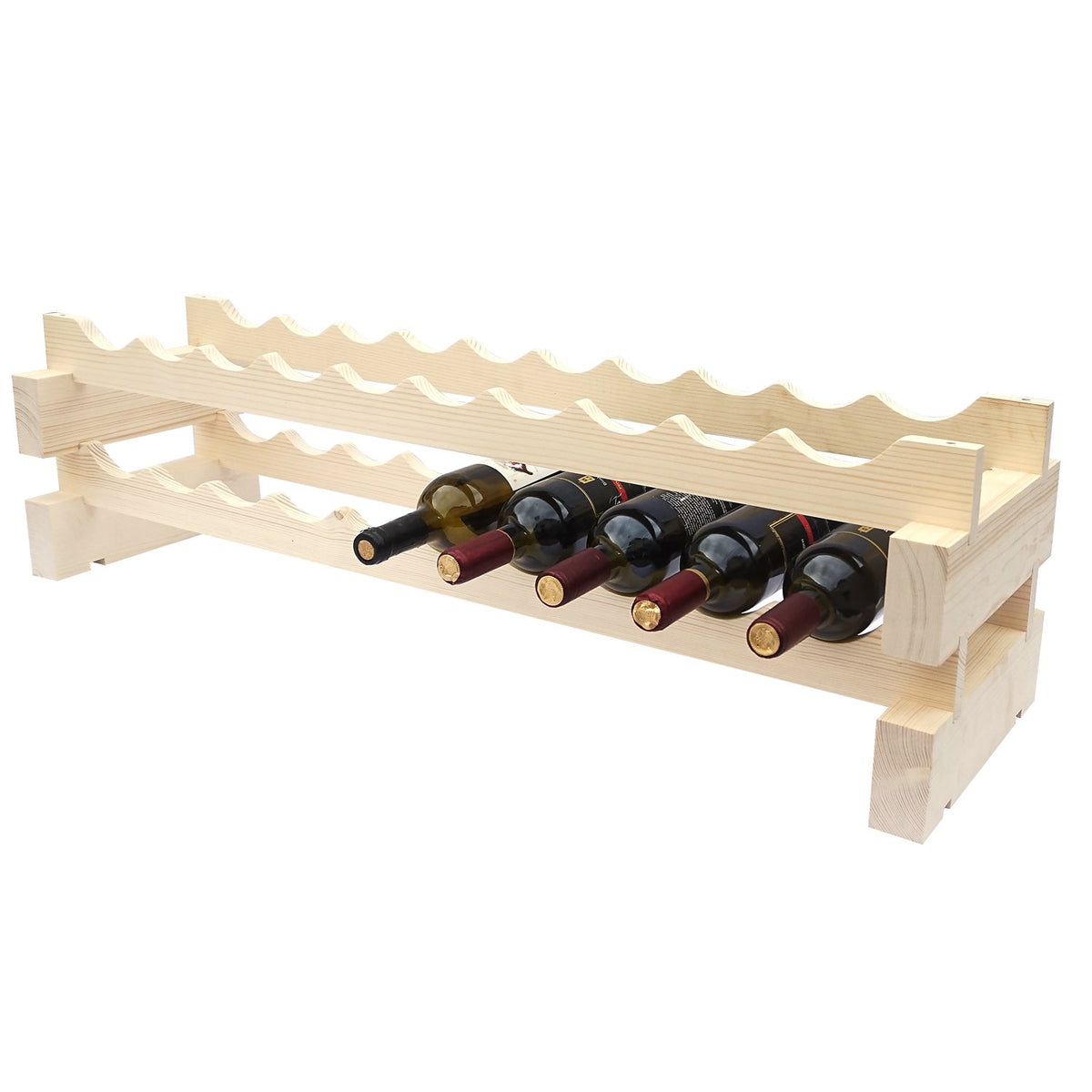 20 Bottle Modular Wine Rack