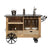 Industrial Bar Cart Cabinet - Wine Stash NZ