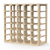 Lattice Cube - Natural Finish